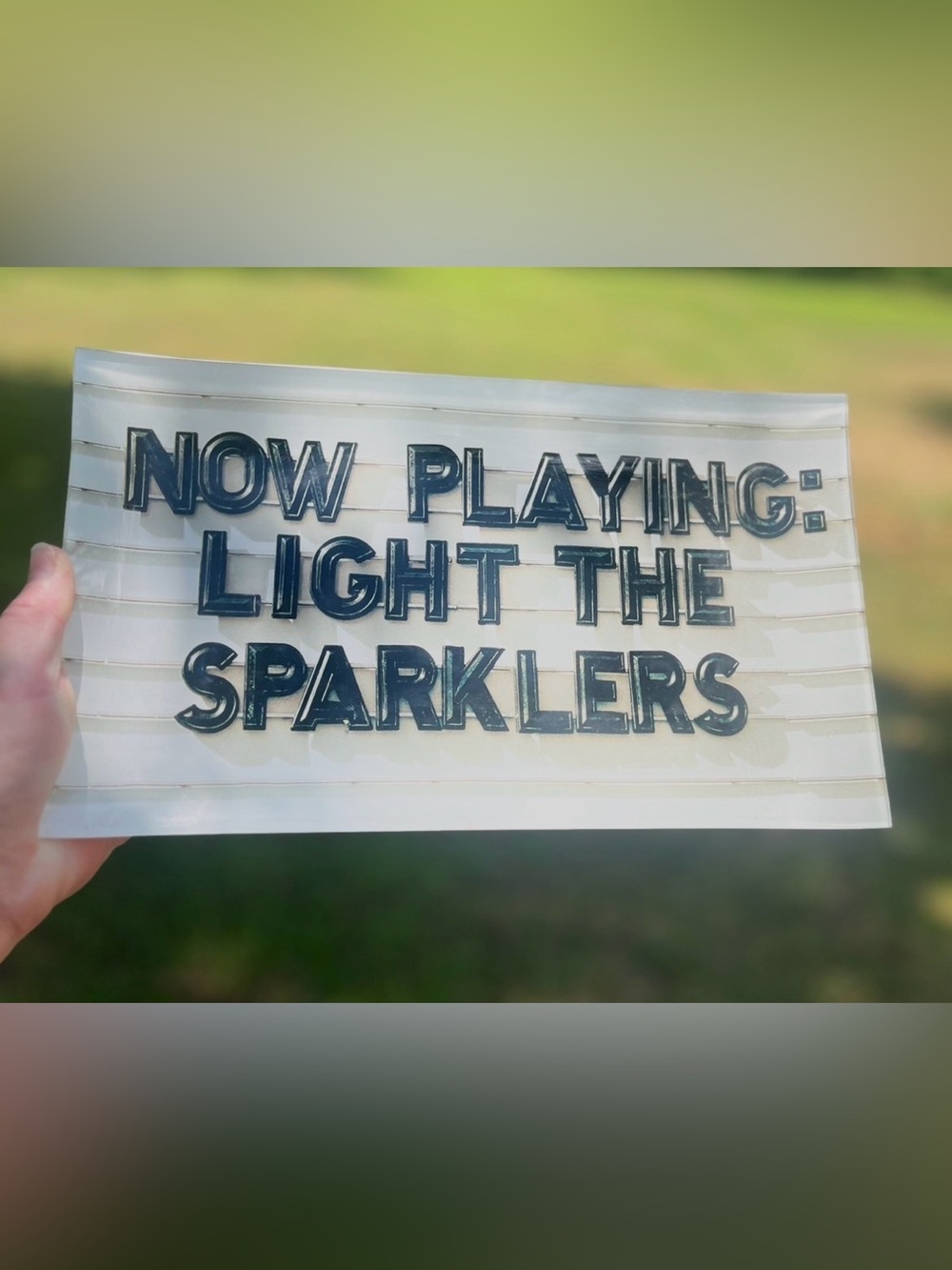 Kate Spade "Now Playing: Light the Sparklers" Snap Happy Rectangular Tray NWOT